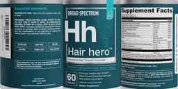 Label for Hair hero