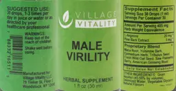Label for Male Virility