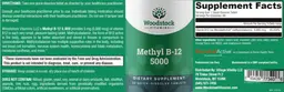 Label for Methyl B-12 5000