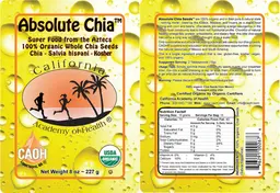 Label for Absolute Chia