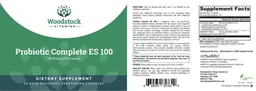 Label for Probiotic Complete ES 100