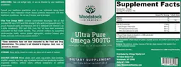 Label for Ultra Pure Omega 900TG