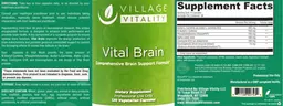 Label for Vital Brain