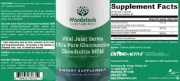 Label for Vital Joint Series Ultra Pure Glucosamine Chondroitin MSN
