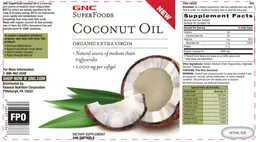 Label for Coconut Oil