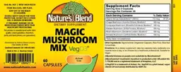 Label for Magic Mushroom Mix