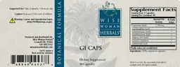 Label for GI Caps