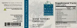 Label for Joint Support Capsules