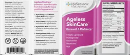 Label for Ageless Skin Care