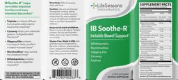 Label for IB Soothe-R