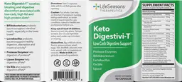 Label for Keto Digestivi-T