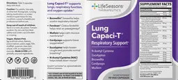 Label for Lung Capaci-T