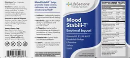 Label for Mood Stabili-T