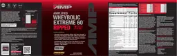 Label for Amplified Wheybolic Extreme 60 Ripped Chocolate Fudge