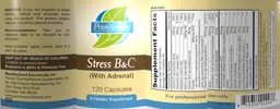 Label for Stress B&C