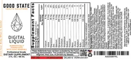 Label for Digital Liquid