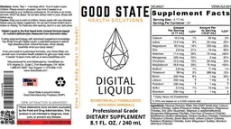 Label for Digital Liquid
