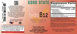 Label for hydro B12