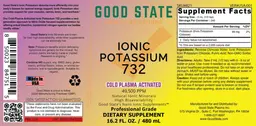 Label for Ionic Potassium 732