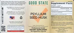 Label for Psyllium Seed Husk