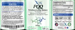 Label for PQQ 20 mg