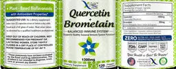 Label for Quercetin + Bromelain