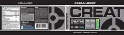 Label for COR-Performance Creatine Granny Smith Apple
