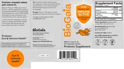 Label for Kids Protectis Tabs Immune Active