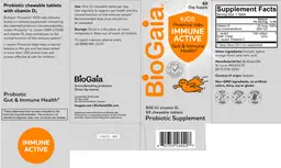 Label for Kids Protectis Tabs Immune Active