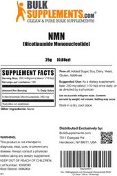 Label for NMN (Nicotinamide Mononucleotide)