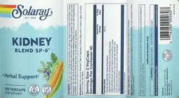 Label for Kidney Blend SP-6