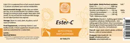 Label for Ester-C
