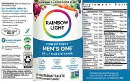 Label for Men's One 