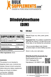 Label for Diindolylmethane