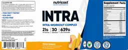 Label for Intra Peach Mango