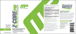 Label for Z-Core PM