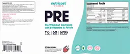 Label for PRE Strawberry