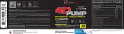 Label for 4D Pump Artic Ice