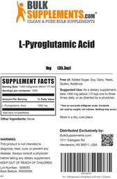 Label for L-Pyroglutamic Acid