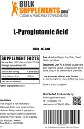 Label for L-Pyroglutamic Acid