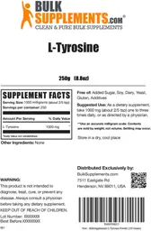 Label for L-Tyrosine