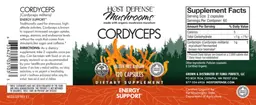 Label for Cordyceps