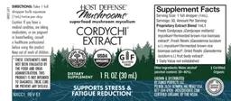 Label for Cordychi Extract