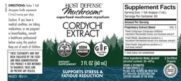 Label for Cordychi Extract
