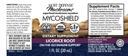 Label for Myco Shield Spray Licorice Root