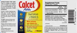 Label for Calcet Petites