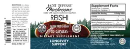 Label for Reishi