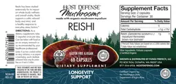 Label for Reishi