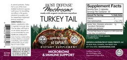 Label for Turkey Tail
