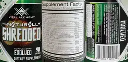 Label for Naturally Shredded